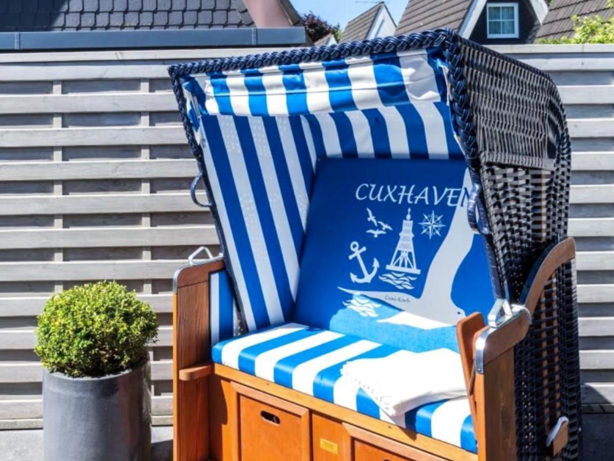 Familienfreundliches Ferienhaus In 5 Min Zum Strand Mit Terrasse Und Kostenlosem Parkplatz Cuxhaven Zewnętrze zdjęcie